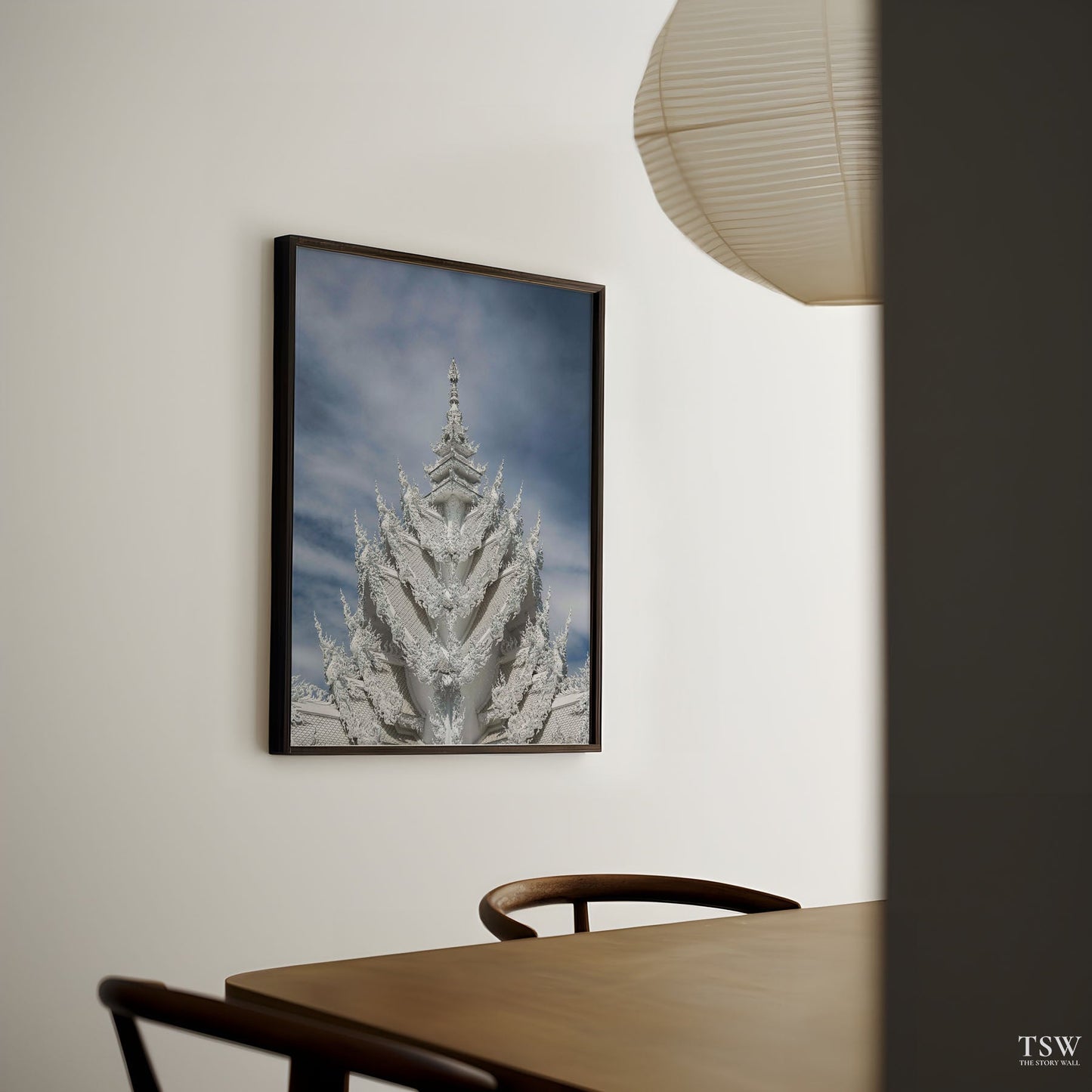 White Temple, Chiang Rai - The Story Wall - 