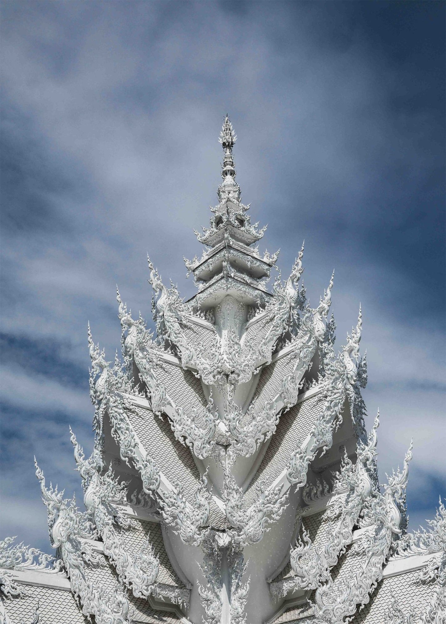 White Temple, Chiang Rai - The Story Wall - 