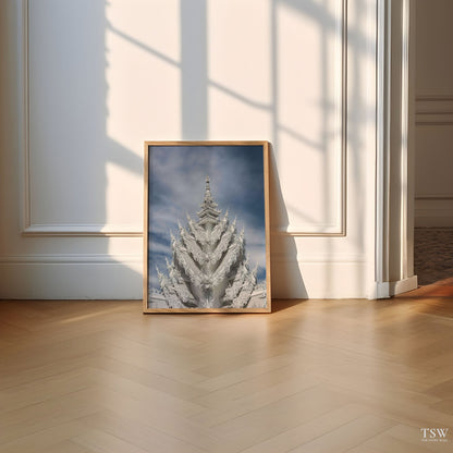 White Temple, Chiang Rai - The Story Wall - 