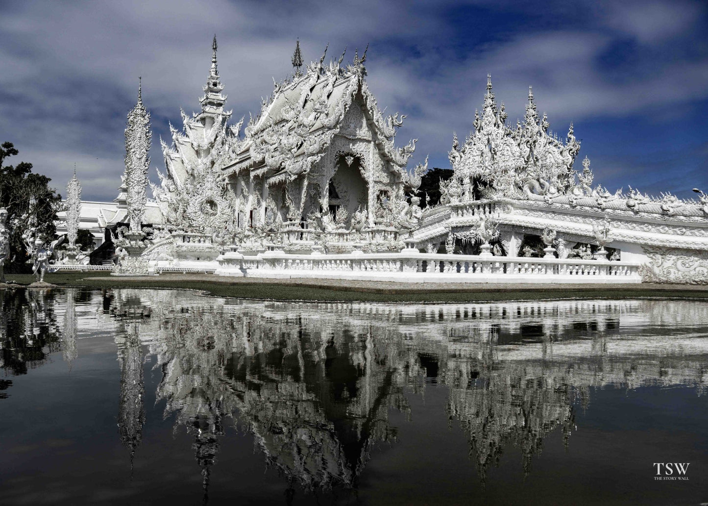 White Temple Journey, Chiang Rai - The Story Wall - 