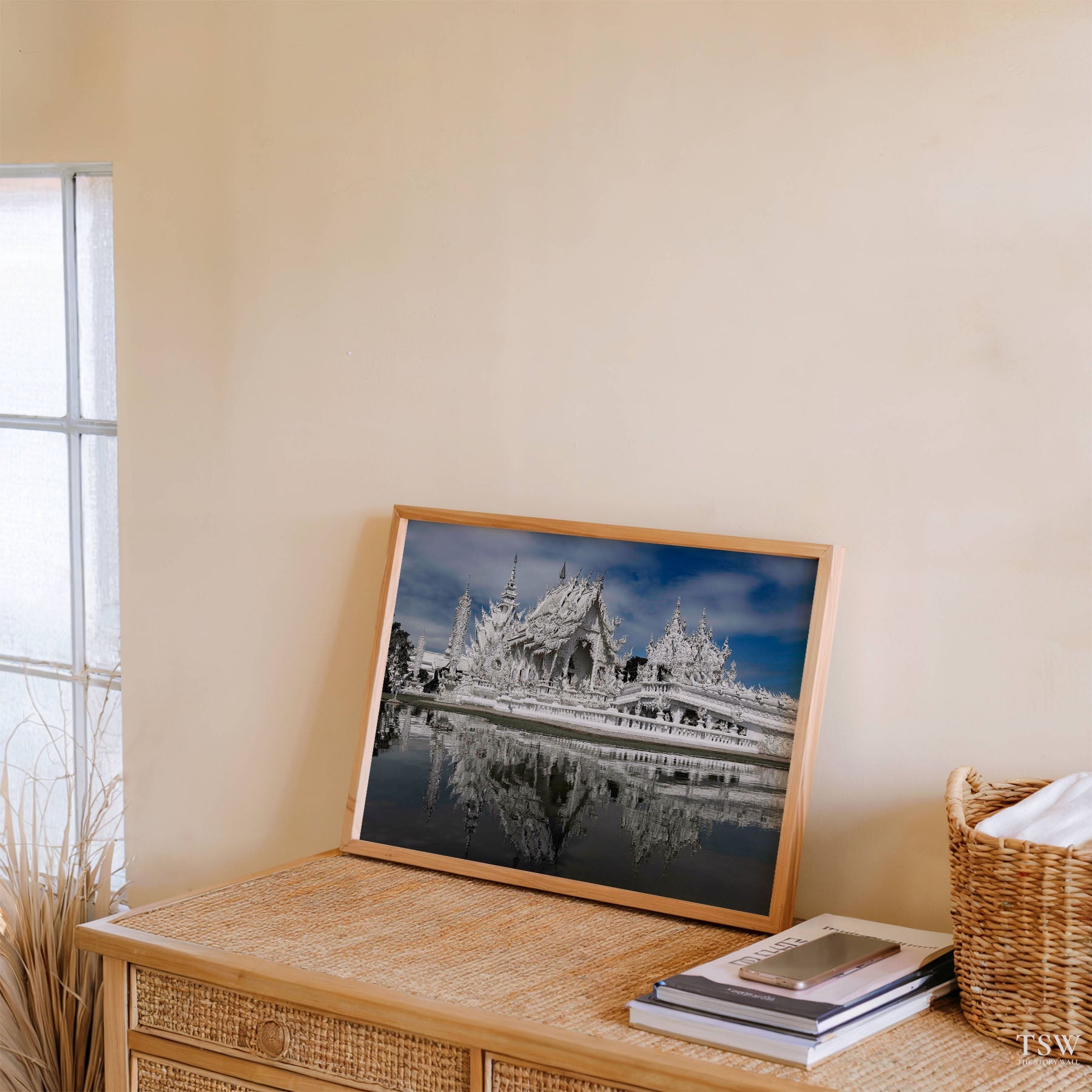 White Temple Journey, Chiang Rai - The Story Wall - 