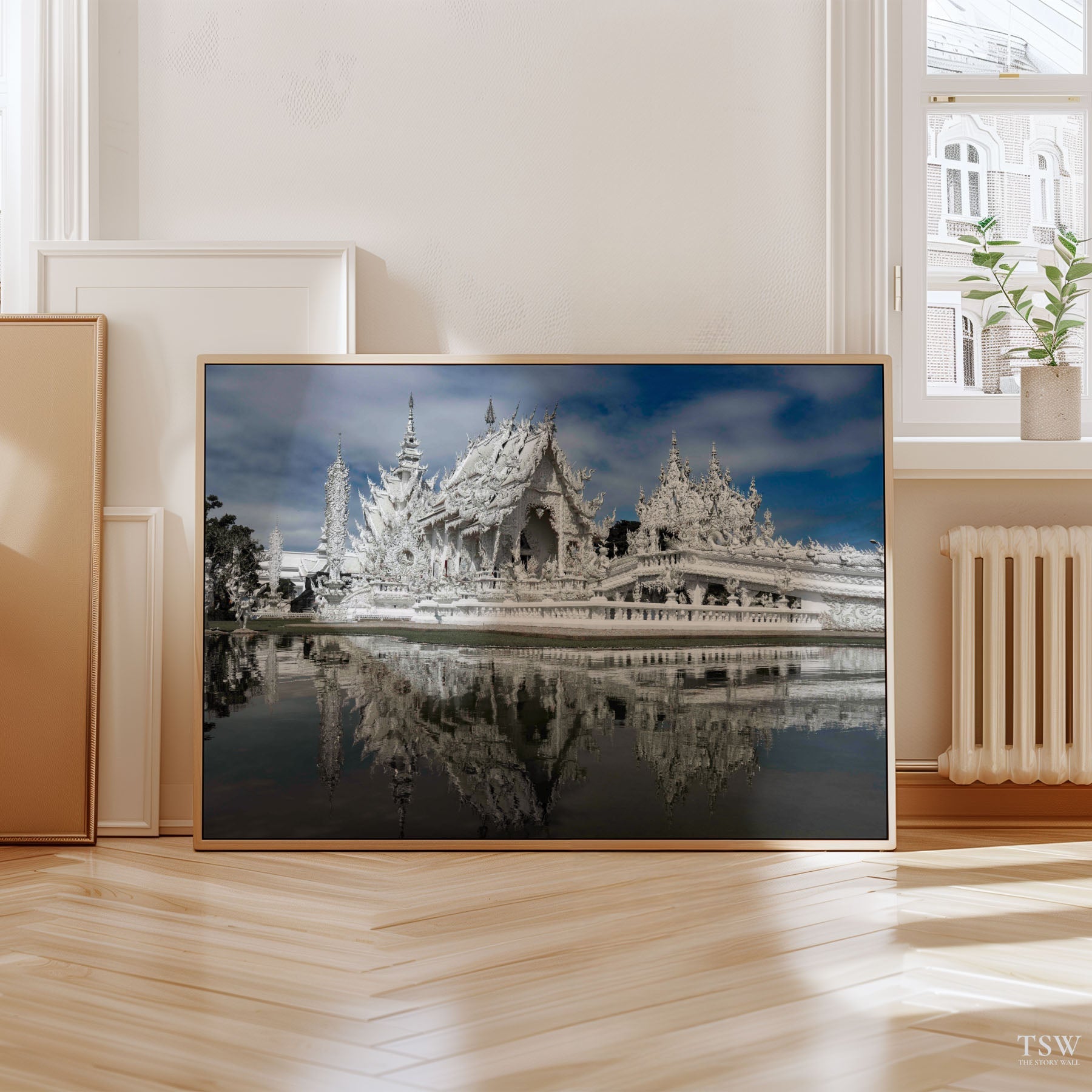 White Temple Journey, Chiang Rai - The Story Wall - 