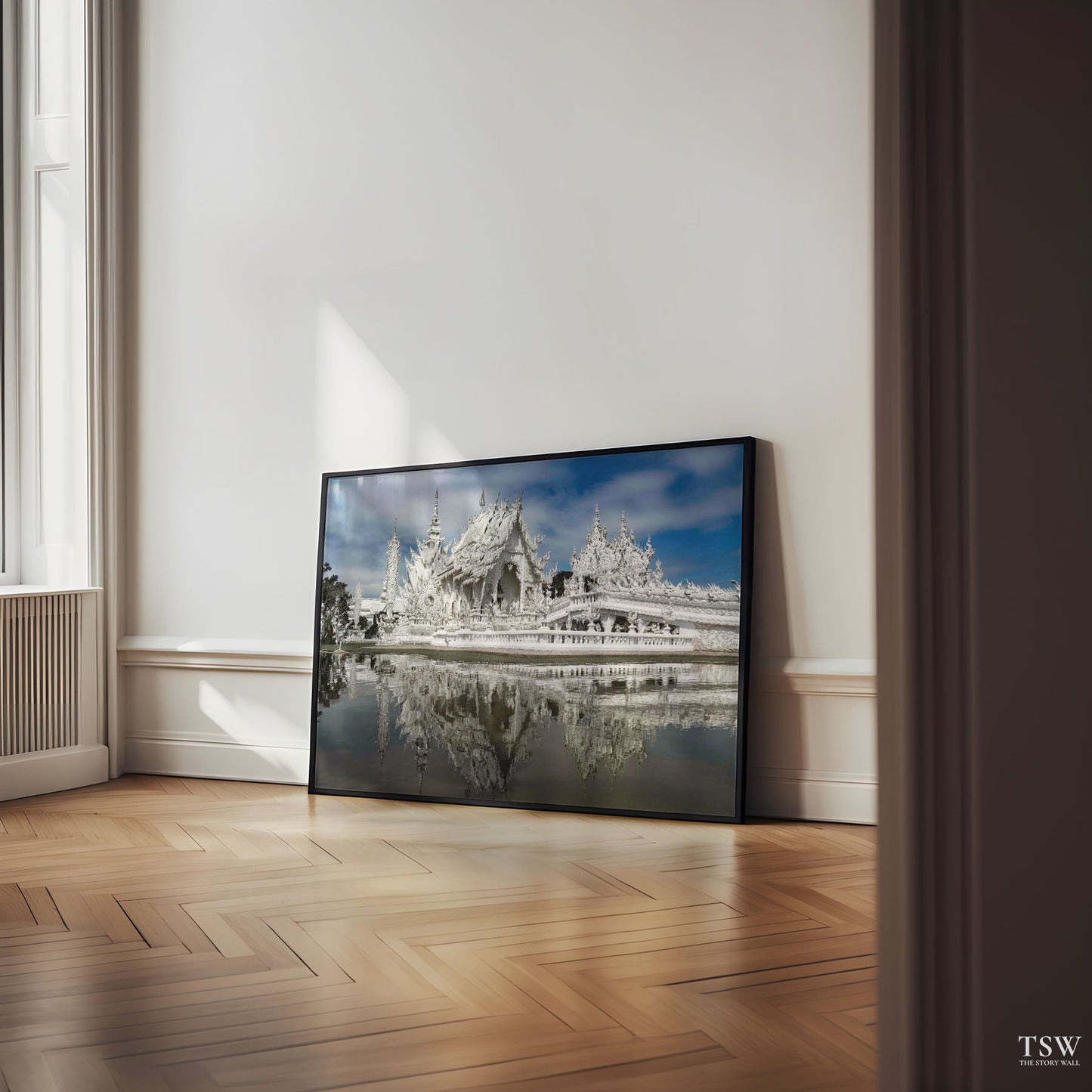 White Temple Journey, Chiang Rai - The Story Wall - 