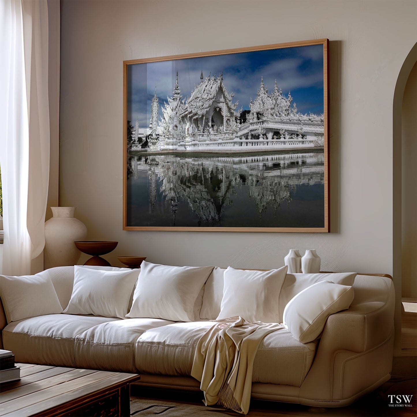 White Temple Journey, Chiang Rai - The Story Wall - 